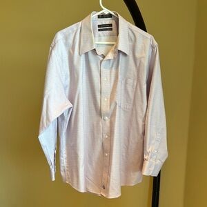Nordstrom Pink Purple Button Down Casual Shirt